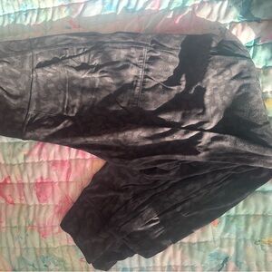 Lululemon Black Subtle Animal Print Leggings